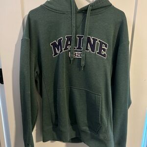 Green Maine Hoodie